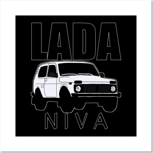 Lada niva Posters and Art